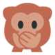 abe emoji der holder sig for munden